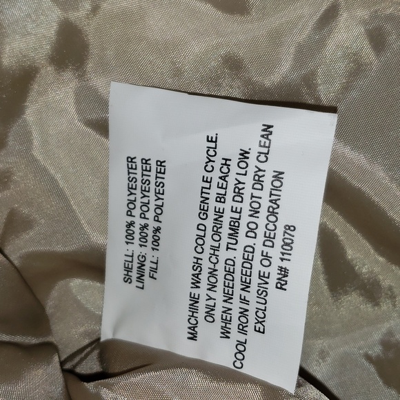 U.S. Polo Assn. Zip Up Vest Size XXL Green Tan - Picture 5 of 7